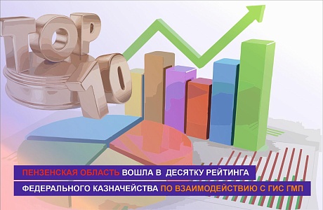 Пензенская область вошла в десятку рейтинга Федерального казначейства Пензенская область вошла в десятку рейтинга Федерального казначейства